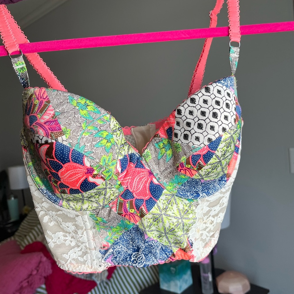 Victoria's Secret Pink and Cream Lingerie